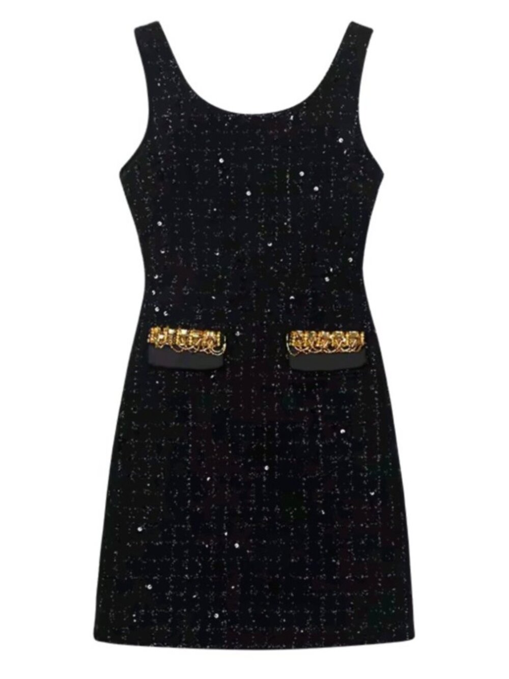 New fashionable and elegant light luxury socialite heavy industry diamond sequin